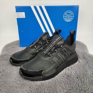 New adidas NMD_V3 Core Black Silver Metallic Women's Shoes Size 9.5